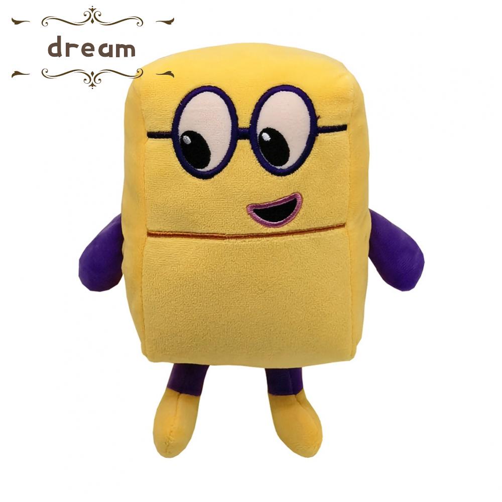 【DREAMLIFE】15-30cm Numberblocks Plush Doll Educational Stuffed Number Blocks Toys Kids Gift Toys Kids Gift 1-10 Cute Plush Toy