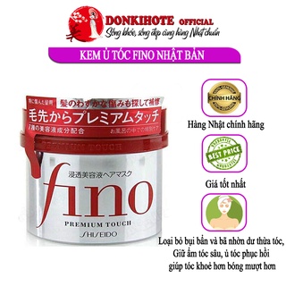 Kem ủ tóc,ủ tóc Fino Nhật Bản dưỡng tóc mềm mượt 230 gr
