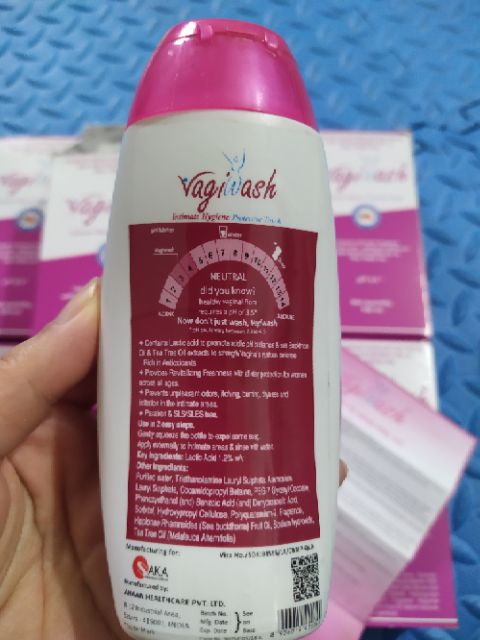 DUNG DỊCH VỆ SINH PHỤ NỮ VAGIWASH