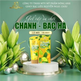 TẨY TẾ BÀO CHẾT CHANH BẠC HÀ MỸ PHẨM ĐÔNG ANH  CHÍNH HÃNG