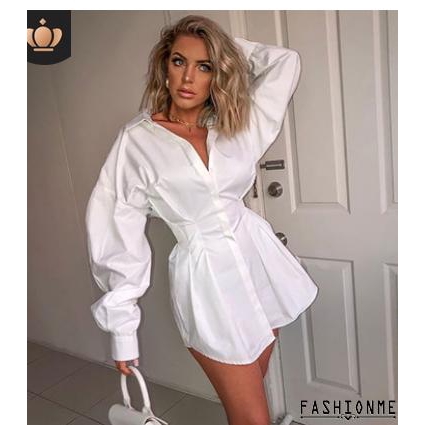 Đầm tay dài cổ chữ V thời trang quyến rũ cho nữ | BigBuy360 - bigbuy360.vn