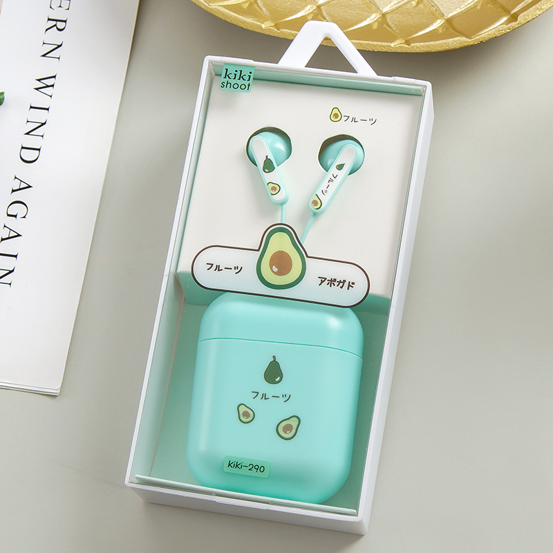 Tai Nghe Nhét Tai Có Dây Hình Hoạt Hình Có Lỗ Cắm 3.5mm Thông Dụng Cho Samsung 5 6S Plus