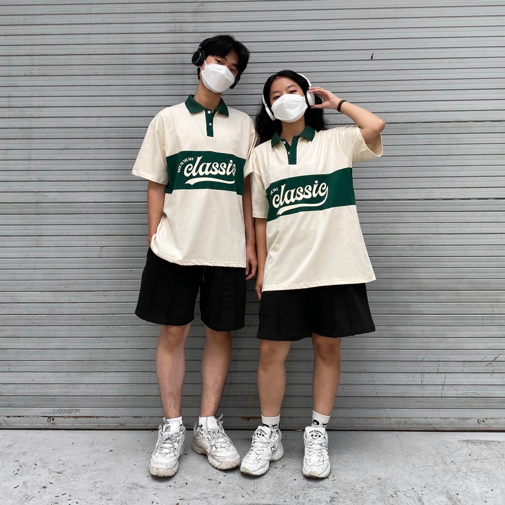 ÁO THUN FF FORM RỘNG POLO BACK TO 90S, VẢI THUN 2 CHIỀU COTTON 250GSM