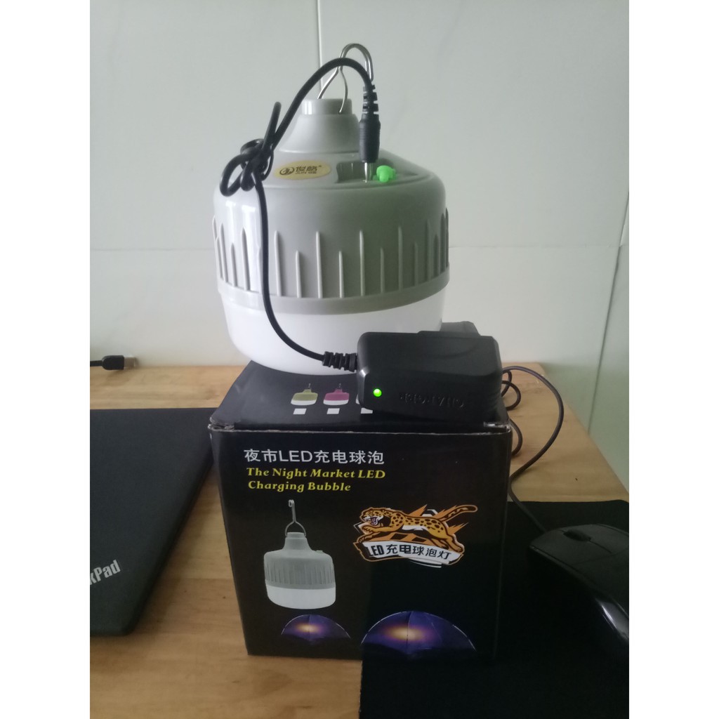 Đèn Led Sạc Điện 100w - 200w Siêu Sáng