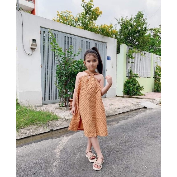 Đầm Baby Doll cho bé siu xinh nhé các mum chất vải Xốp dày dặn Shop Cam Kết Hình Chính Chủ