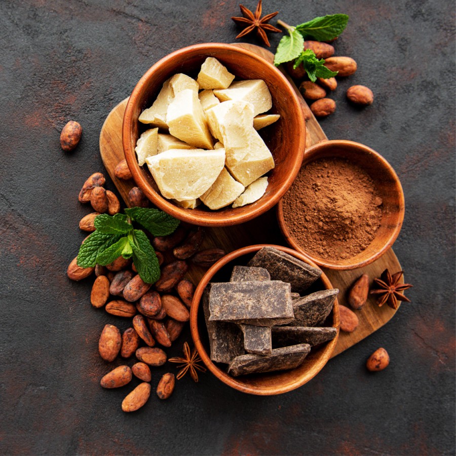 [Chính Hãng] Bơ Cacao Nguyên Chất Alluvia 100% Từ Hạt Cacao, Không Chất Bảo Quản, Dưỡng Da Rạn Cho Bà Bầu Hủ Nhỏ 40 gram