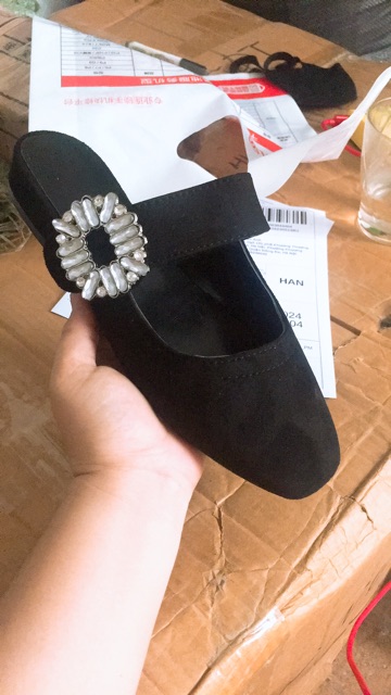 Giầy Bệt Nữ Đính Đá Tiểu Thư Mẫu Mới Nhất 2020 | BigBuy360 - bigbuy360.vn