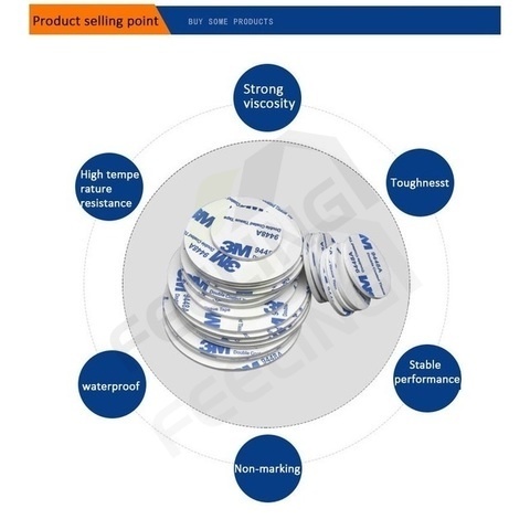FEELING 🔥Miếng dán tường có chất kết dính mạnh 3M EVA, Gắn băng keo acrylic hai mặt tự dính, hai mặt Gắn băng dính
