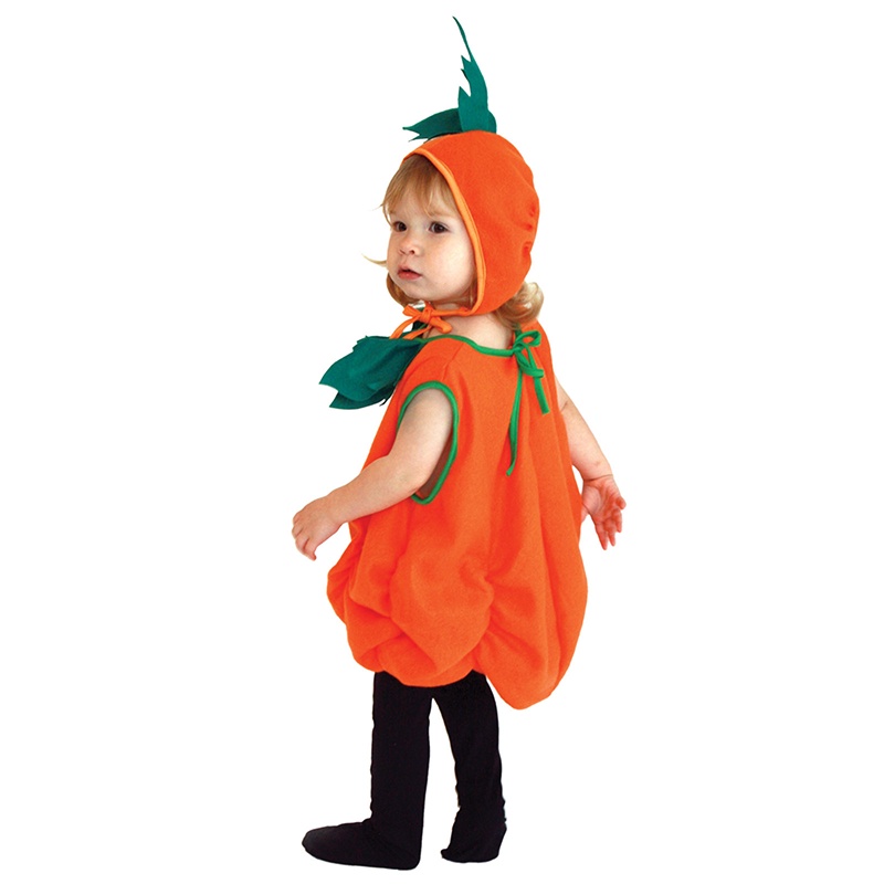 2022 Kid Halloween Pumpkin Costume Toddler Baby Childern Cosplay Girl Boy Fancy Dress gift
