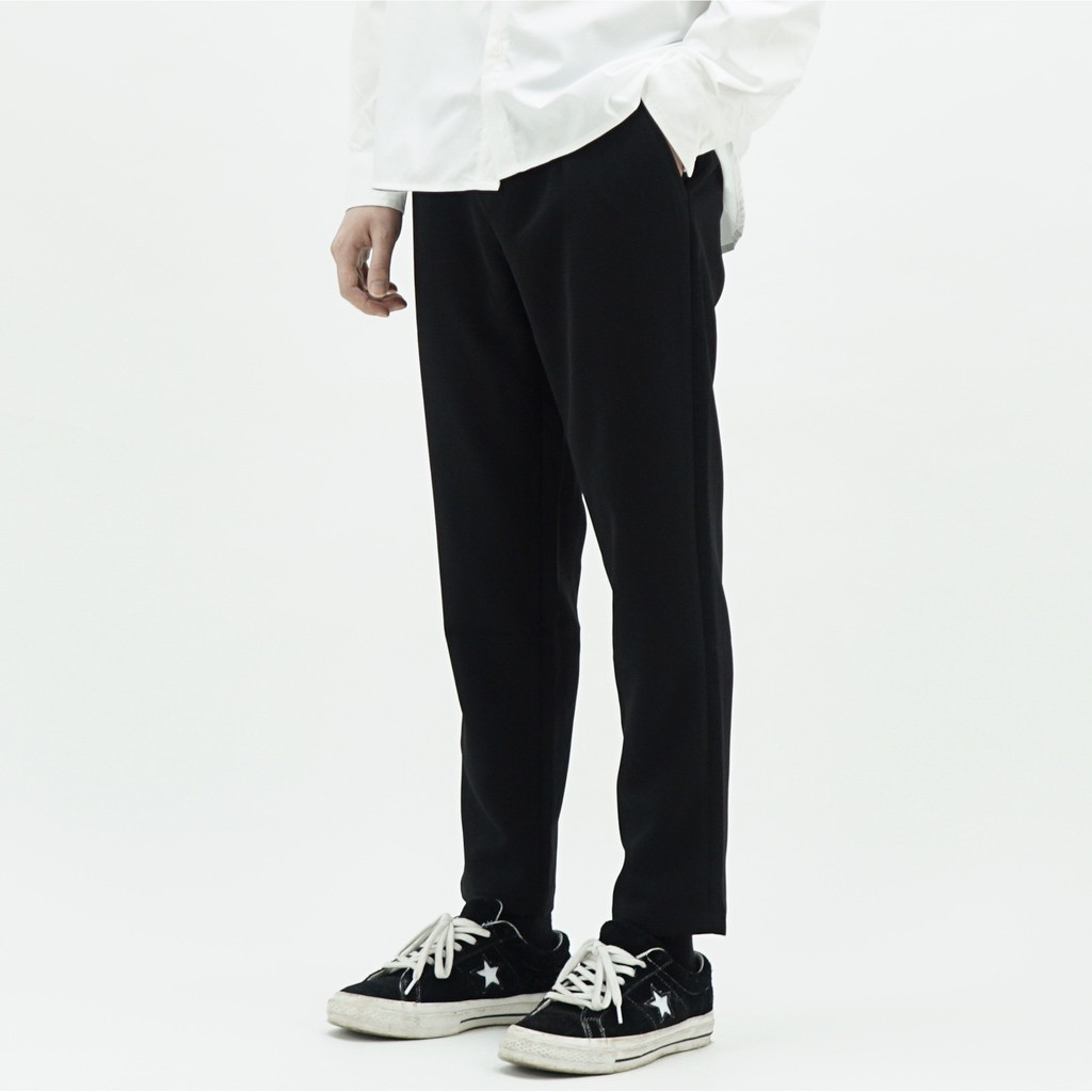 Quần tây nam JAMS ống côn trơn unisex thoải mái đi học đi làm basik pant