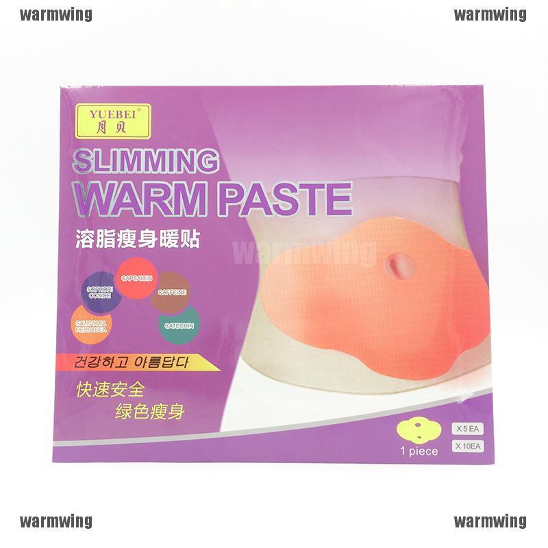 Hộp 5 Miếng Dán Tan Mỡ Bụng MYMI Wonder