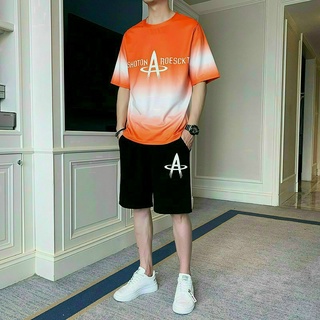 Bộ quần áo thể thao nam chữ a mẫu thể thao , đồ bộ thể thao phong cách trẻ trung