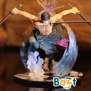 [Hàng chuẩn] Mô hình One Piece Zoro ngậm kiếm 2 đầu siêu đẹp, chất lượng cao, chi tiết, sắc nét