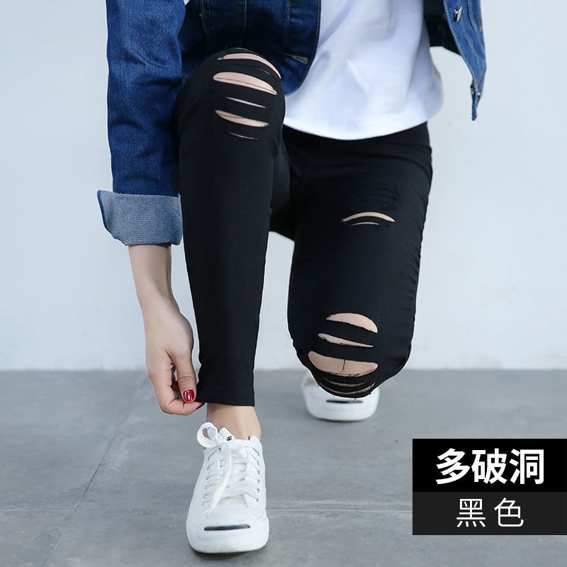 Quần Legging Phối Lưới Phong Cách Hàn Quốc Quyến Rũ Dành Cho Nữ