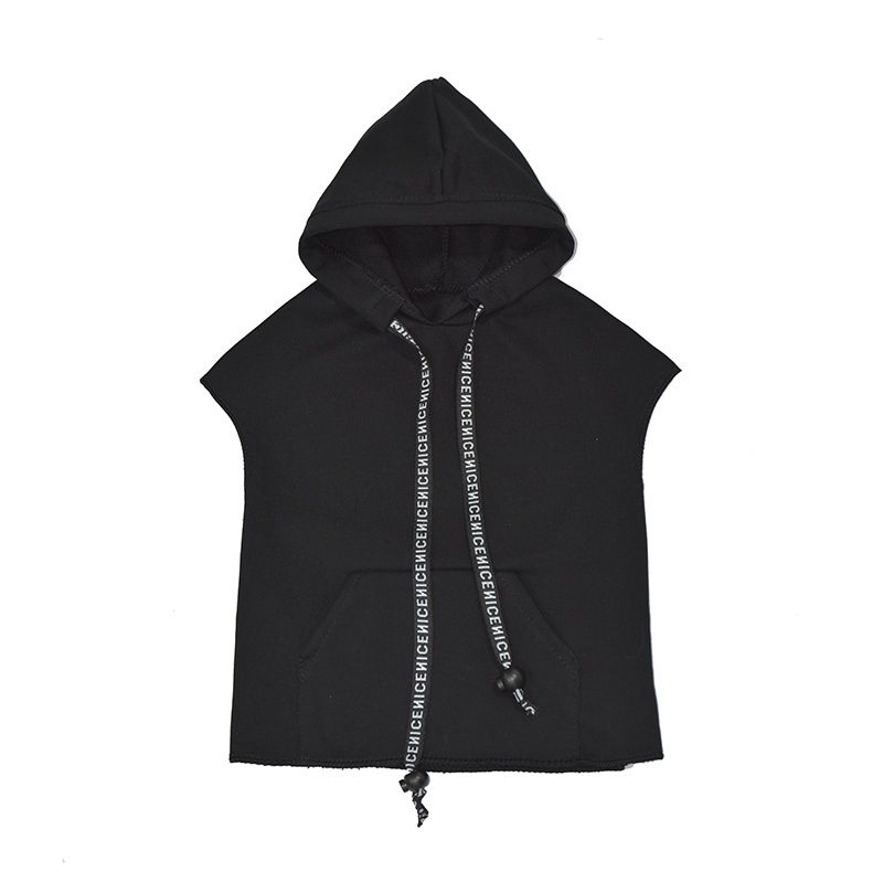 Bộ Áo Hoodie Không Tay + Quần Dài Thời Trang Cho Búp Bê Nam Và Nữ 1 / 3