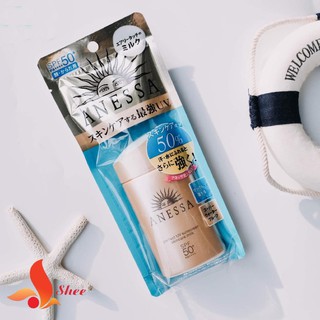 Kem chống nắng ⚜️freeship⚜️ kem chống nắng anessa shiseido uv milk nhật bản