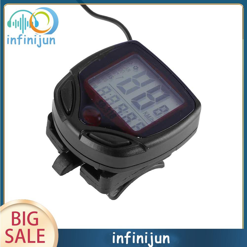 Đồng Hồ Đo Tốc Độ Xe Đạp Màn Hình Lcd Chống Nước