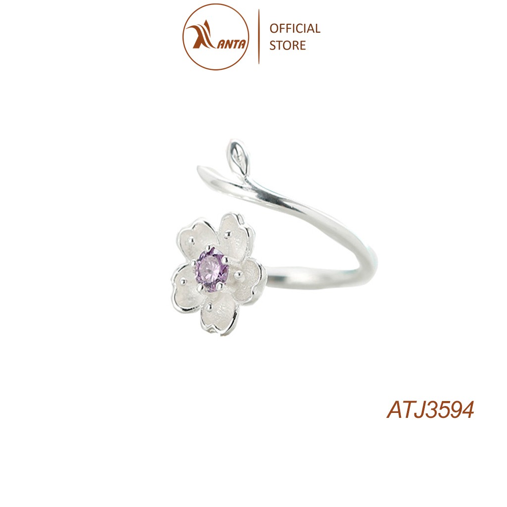 Nhẫn nữ Dễ Thương Hoa Anh Đào ANTA Jewelry ATJ3594