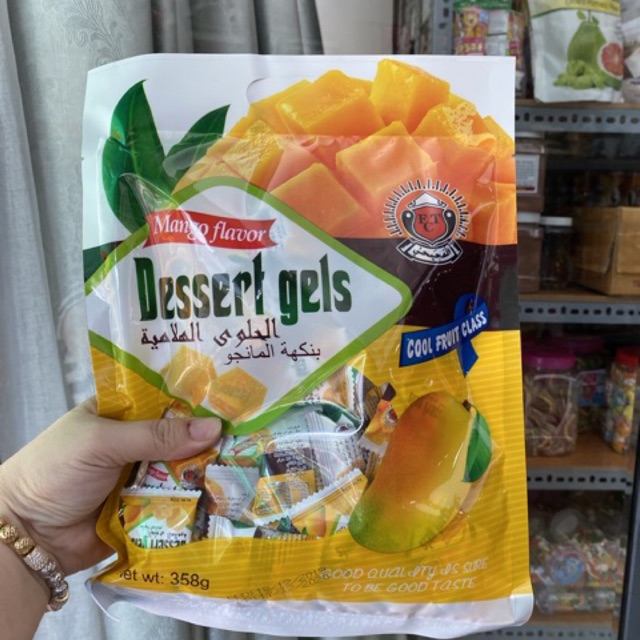 KẸO DESSERT GELS MANGO FLAVOR