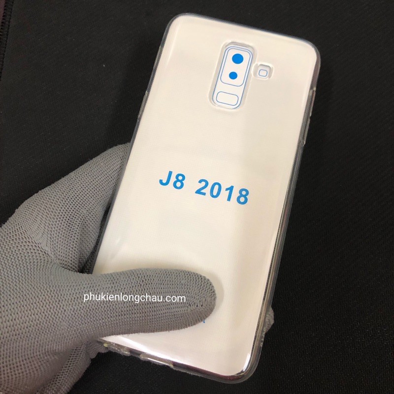 Ốp Lưng Samsung J8/A6 Plus Dẻo Trong Tốt Lâu Ố Vàng