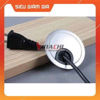 Nắp luồn dây điện tròn ghi - 70-58mm - Nắp luồn dây điện tròn ghi 70-58mm tiện dụng
