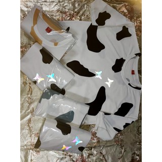 Áo thun bò sữa Croptop