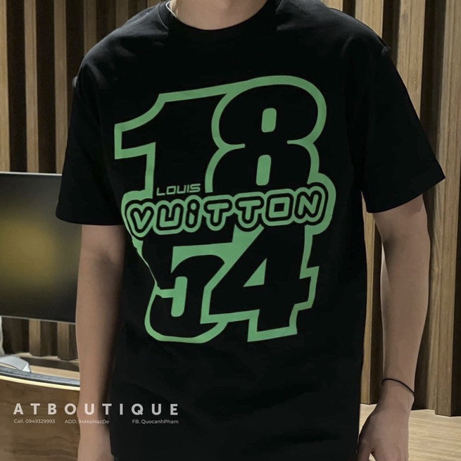 Áo Phông Nam Luonvuituoi Hàng Spf - Áo Thun Nam Nữ In Lv In Hình Nổi Bật DT Store Vietnam