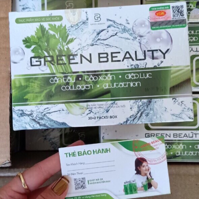 [HÀNG CHÍNH HÃNG] Nước Ép Cần Tây Green Beauty (kèmthẻ bảo hành)