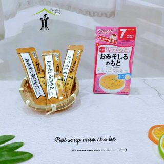 Bột soup miso cho bé 7m+
