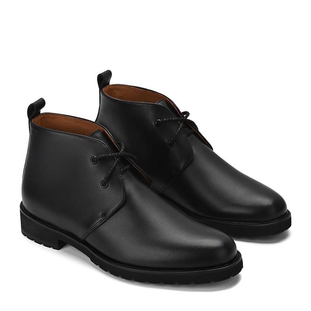 Giày boot nam (bốt) Chukka Đông Hải thiét kế tối giản tăng vẻ lịch lãm ở chất da cao cấp - G01A6