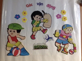 Tranh góc mầm non