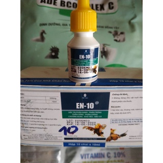 En-10 dành cho gà đá chiến kê lọ 10ml
