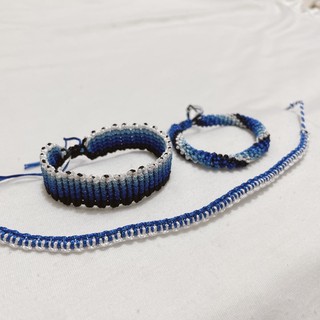 Set vòng handmade thổ cẩm (2 vòng tay + 1 vòng chân)