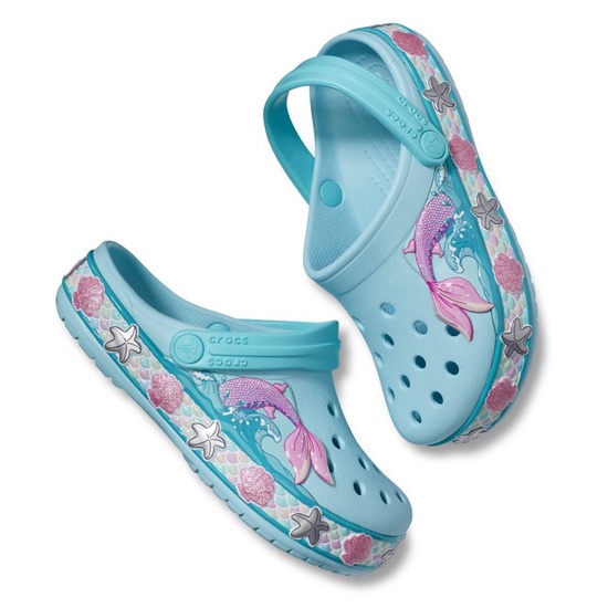 Giày dép sục cho bé Cross cá sấu trẻ em Band ngựa Pony Unicorn/ thỏ hồng/ tiên cá xanh/ thỏ gấu vàng/ elsa hồng
