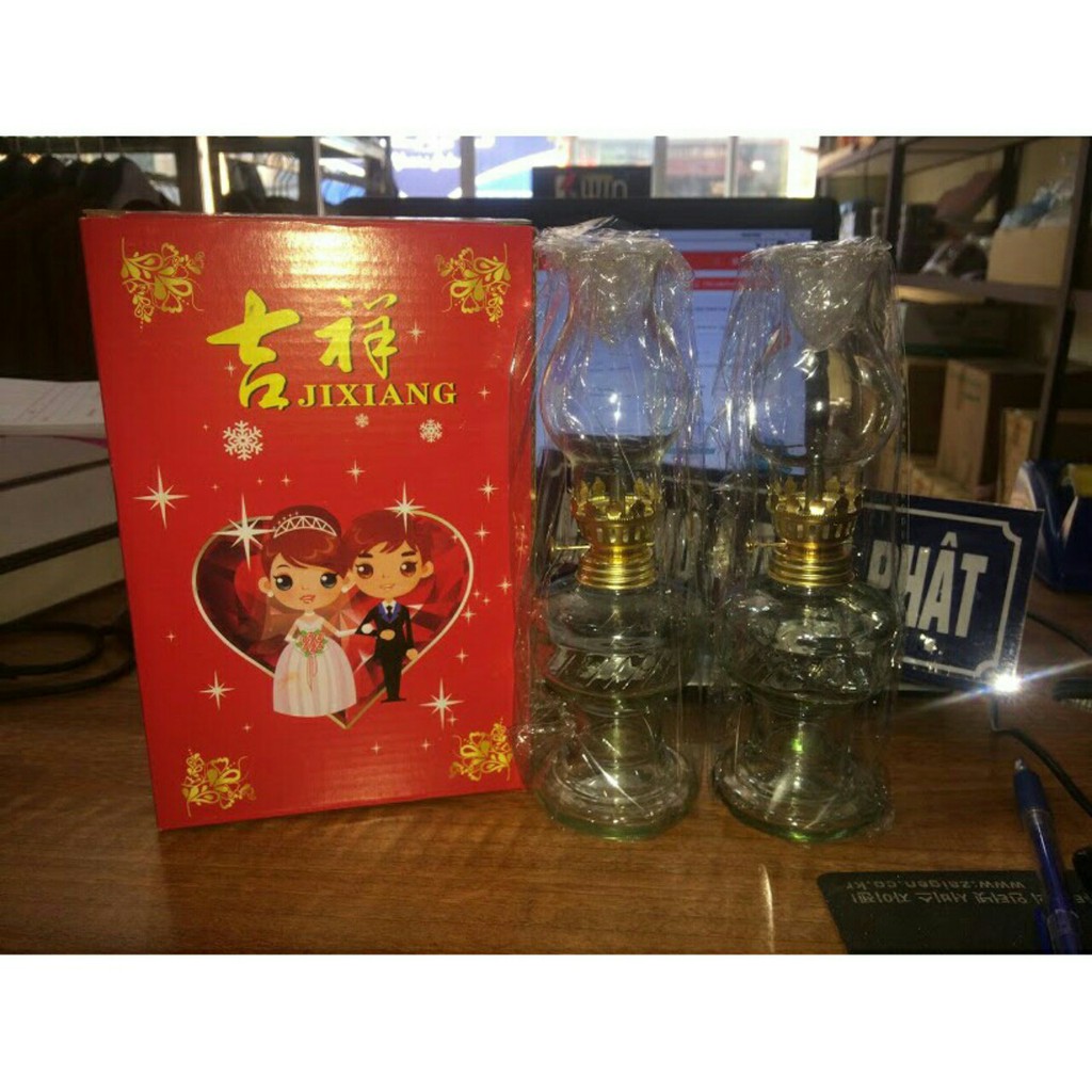 Đèn dầu thủy tinh