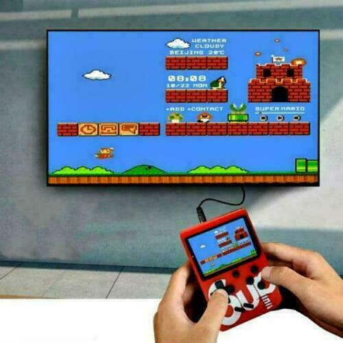 Sup 400 2 inch Built-in Retro Game Console Mini Handheld Player Support TV Out super mario Video Play nintendo switch