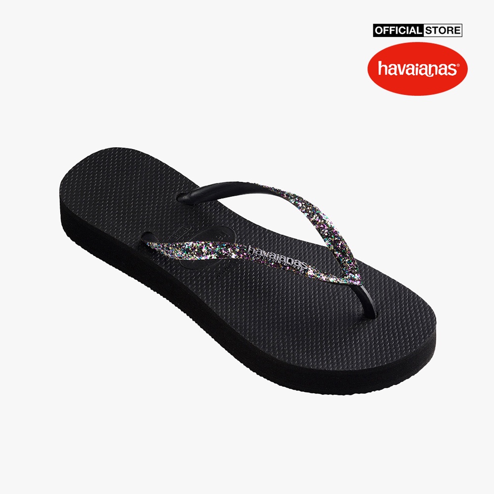 HAVAIANAS - Dép nữ Slim Flatform Glitter 4144764-0090