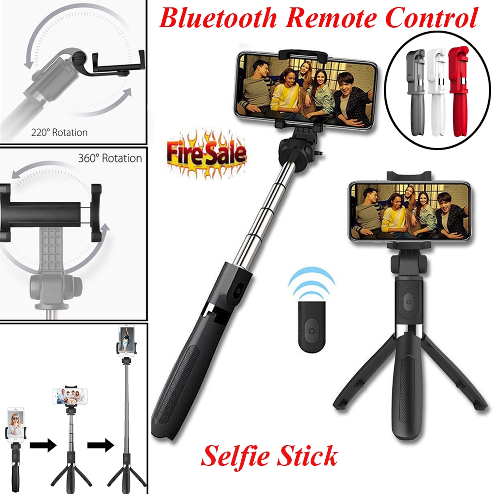 Gậy chụp ảnh selfie L01 hỗ trợ kết nối Bluetooth cho điện thoại | BigBuy360 - bigbuy360.vn