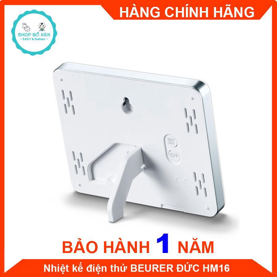 tuan097 Shop Bố Ken Nhiệt Ẩm Kế Điện Tử BEURER MODEL HM16 [Hàng Chính Hãng - Thương Hiệu ĐỨC] tuan097