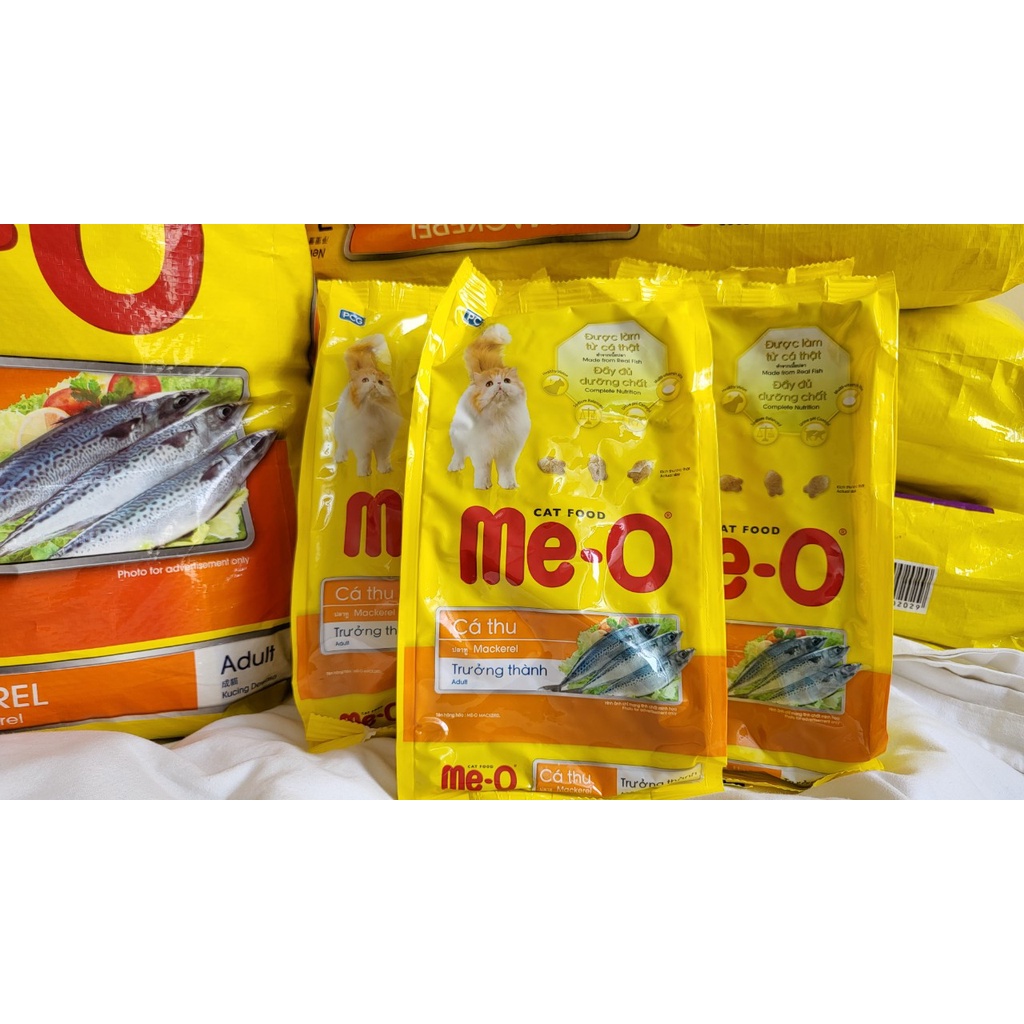 Combo 5 gói x 350g thức ăn hạt MeO dành cho mèo trưởng thành