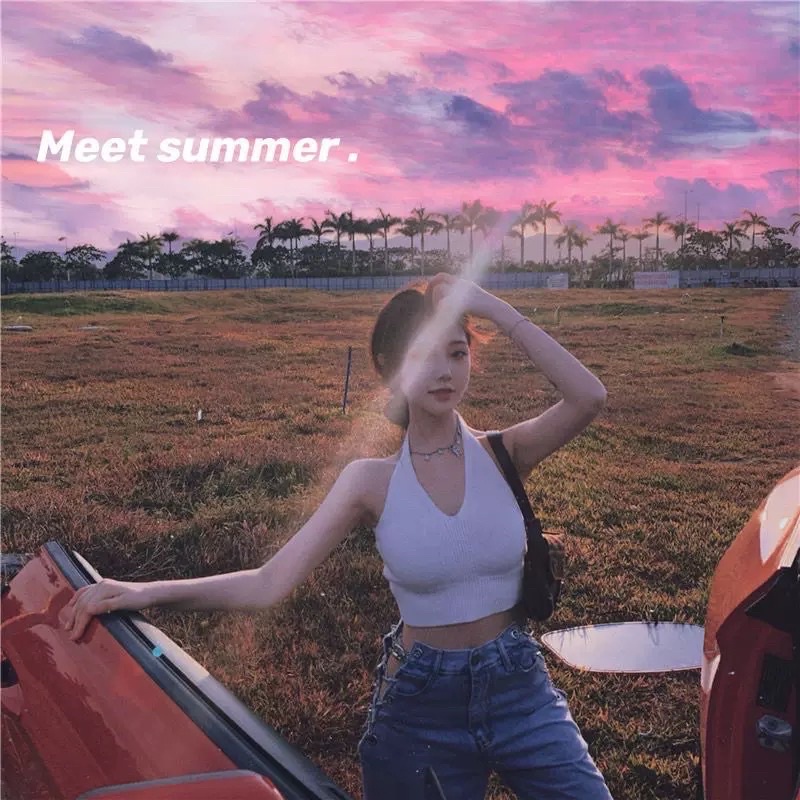 Áo cổ yếm buộc nơ i8 gân xinh