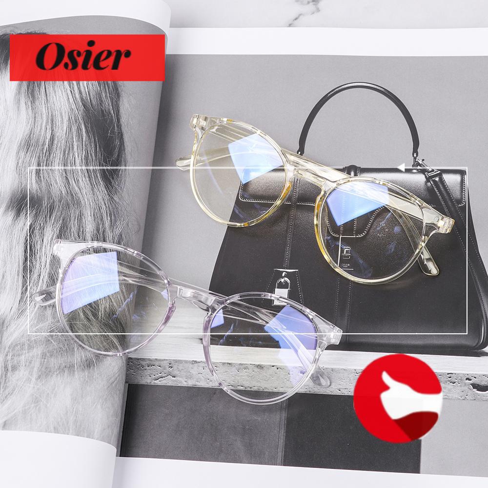 Mắt Kính Gọng PC Tròn Siêu Nhẹ Giảm Mỏi Mắt Tiện Dụng