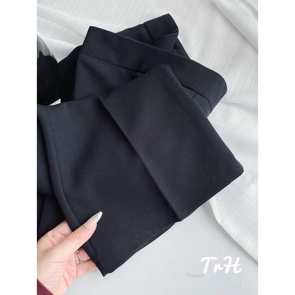 TIPU SHOP - HÀNG MAY THIẾT KẾ ★ Quần tây dáng loe chất tuyết mưa