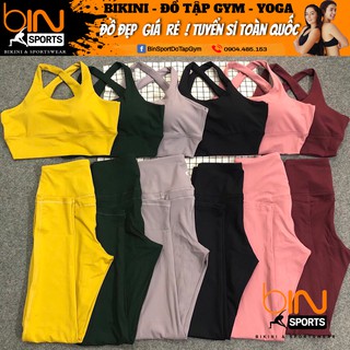 Sét đồ tập yoga, gym, aerobic thể thao BD002