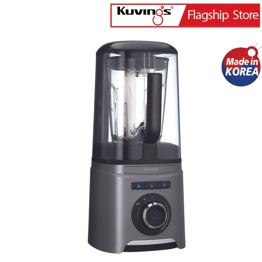 [Mã ELHA10 giảm 6% đơn 5TR] Máy xay sinh tố chân không 3 trong 1 Kuvings SV-400MB (1.55L) Màu Bạc