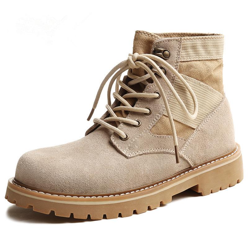 Giày bốt MADEN phong cách Anh Quốc ống cao cho nam