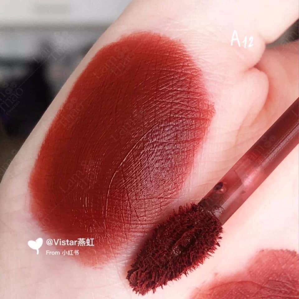 Son Môi Lì 💥Freeship💥Son Kem Black Rouge Màu A12 Nâu Đỏ Trầm Siêu Hot | BigBuy360 - bigbuy360.vn