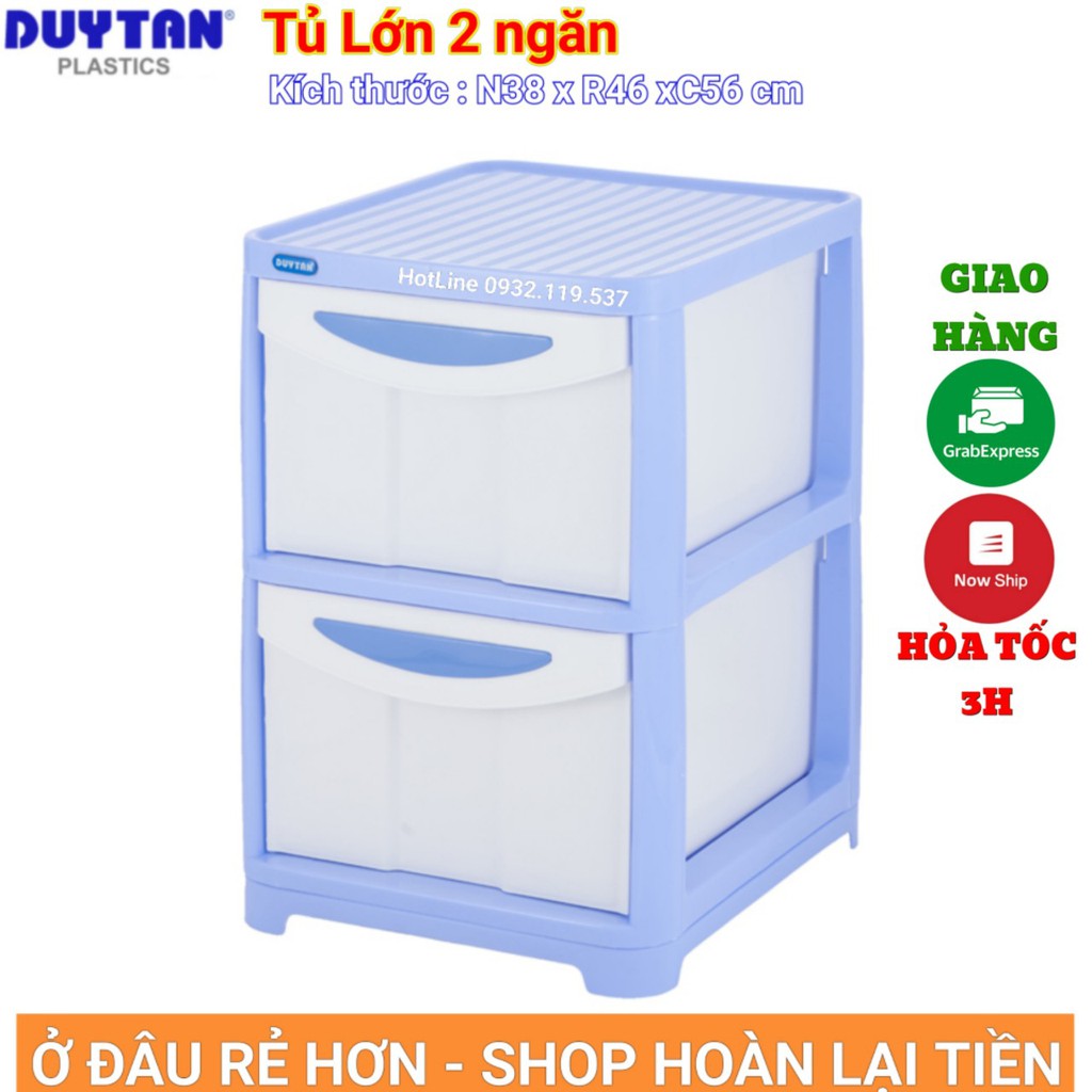 Tủ nhựa duy tân 2 Ngăn tiện lợi