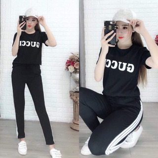 Đồ bộ mặc nhà nữ chất thun cotton