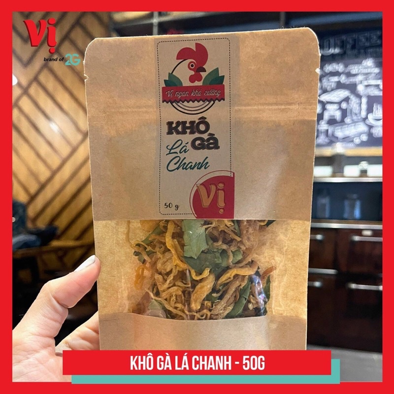 Khô Gà Lá Chanh 50g - Đồ Ăn Văt Khô Gà Xé Cay Siêu Ngon - Đồ ăn vặt Việt Nam Chất Lượng Cao | BigBuy360 - bigbuy360.vn
